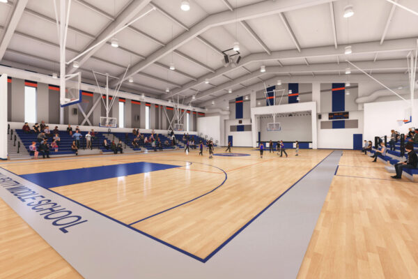Beatty MS Gymnasium w Entourage_Gym Rm
