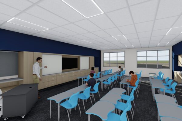 Shasta Lake Middle School_Second Floor CR