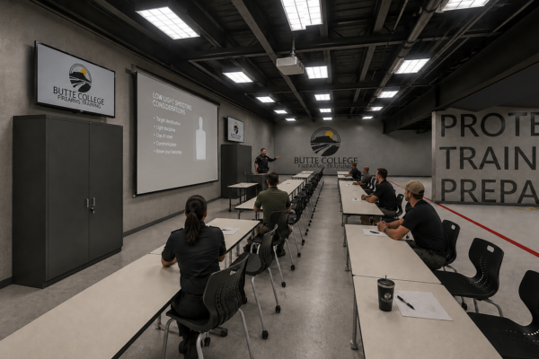 Butte College Firearms Training_Learning Area mmg lightened_V2 Butte College Firearms Training_Learning Area mmg lightened_V2